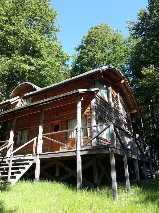 Huilo Huilo Cabanas Del Bosque Puerto Fuy Buitenkant foto