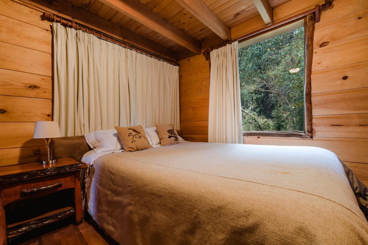 Huilo Huilo Cabanas Del Bosque Puerto Fuy Kamer foto