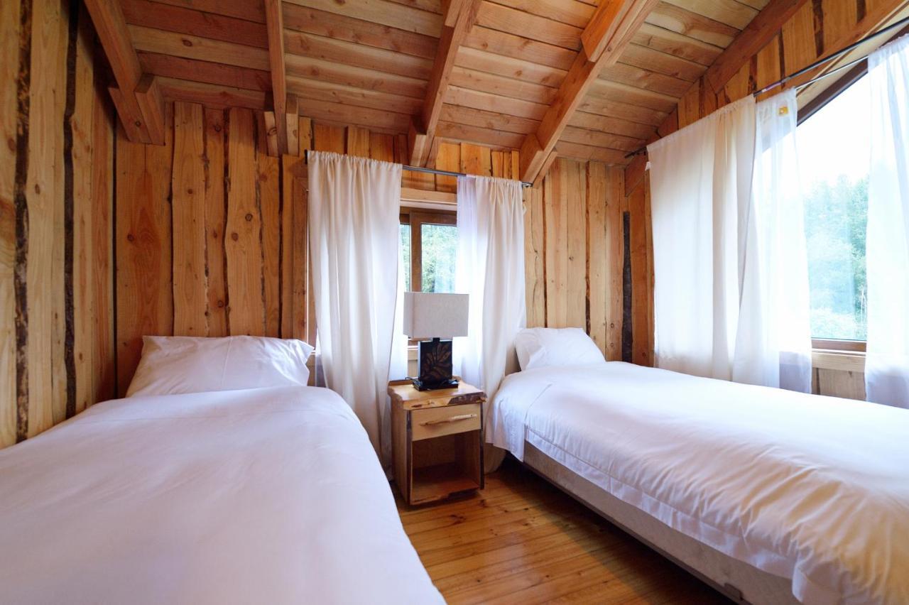 Huilo Huilo Cabanas Del Bosque Puerto Fuy Kamer foto